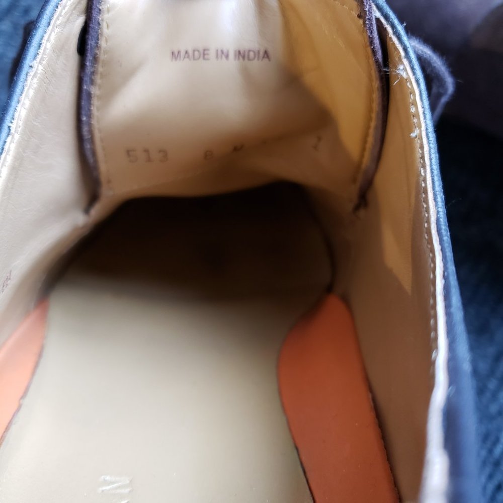 Cole Haan Men's Brown Suede Oxford Shoes - Size 8 - Picture 3 of 5